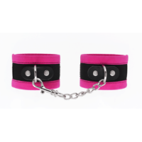 PINK SUEDE VELVET CUFFS PINK SUEDE VELVET CUFFS